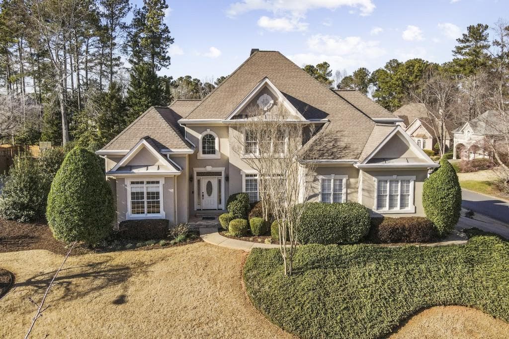 5 bedroom, 5 bathroom, 5,167 sq ft single family residence sold at 1411 Downington Overlook, Acworth, GA 30101