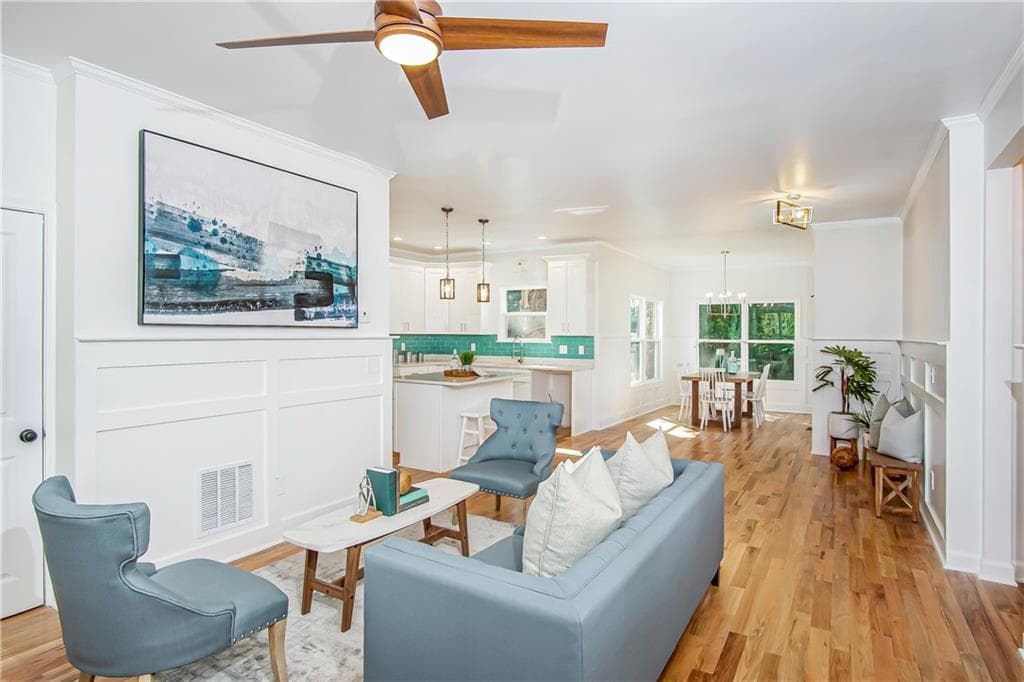4 bedroom, 3 bathroom, 2,262 sq ft single family residence sold at 1750 Derry Avenue, Atlanta, GA 30310