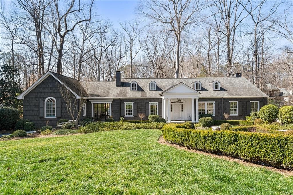 4 bedroom, 5 bathroom, 5,804 sq ft single family residence sold at 1290 W Wesley Road, Atlanta, GA 30327
