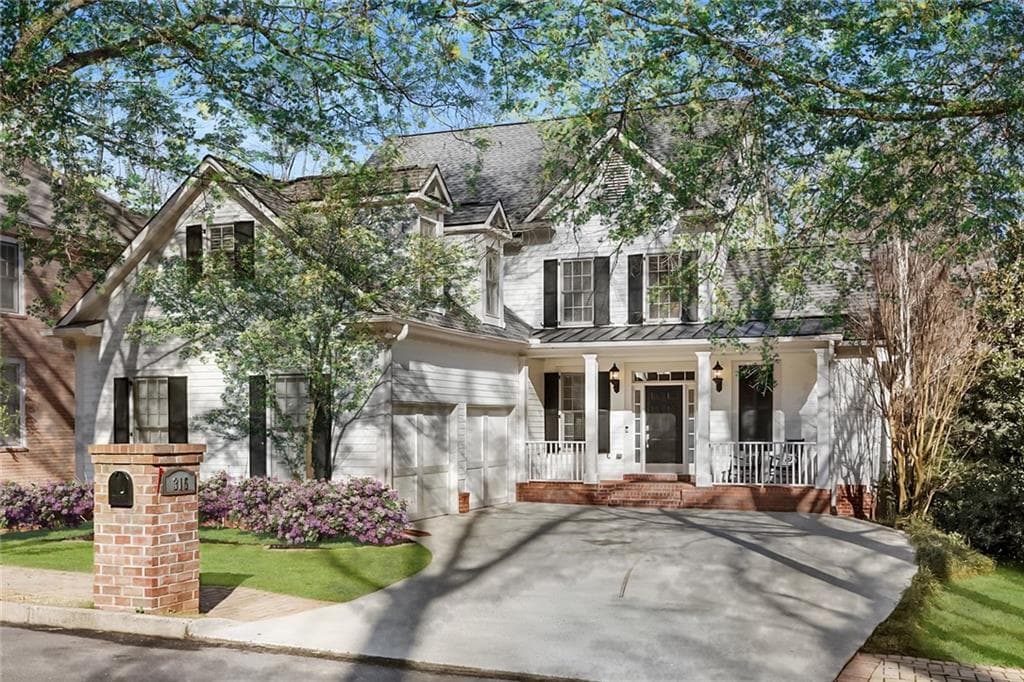 5 bedroom, 4 bathroom, 5,115 sq ft single family residence sold at 315 Chattahoochee Street, Roswell, GA 30075