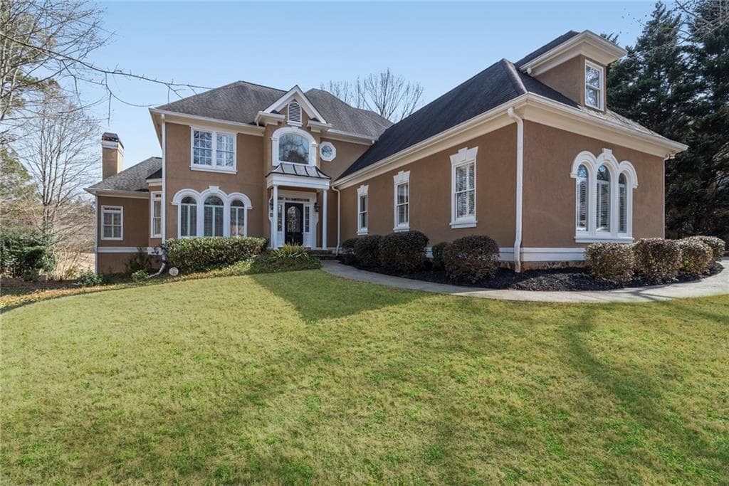 5 bedroom, 5 bathroom, 5,000 sq ft single family residence sold at 14455 Eighteenth Fairway, Milton, GA 30004