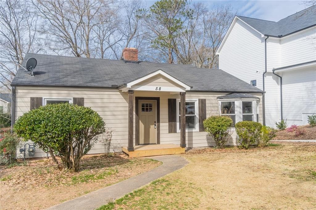 3 bedroom, 2 bathroom, 1,453 sq ft single family residence sold at 58 Lannon Avenue, Atlanta, GA 30317