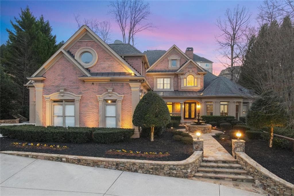 6 bedroom, 10 bathroom, 10,400 sq ft single family residence sold at 8525 Saint Marlo Fairway Drive, Duluth, GA 30097