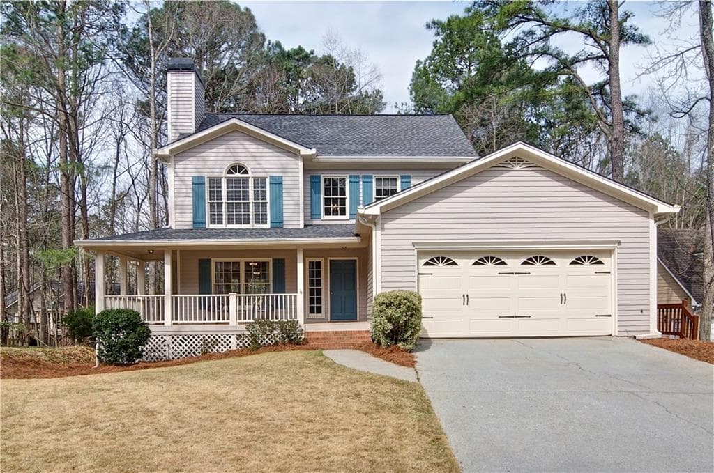 4 bedroom, 3 bathroom, 2,241 sq ft single family residence sold at 1307 Cobblestone Lane, Woodstock, GA 30189