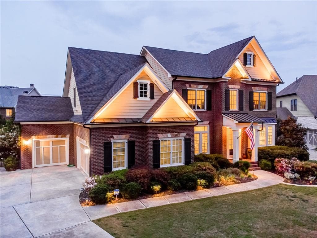 5 bedroom, 5 bathroom, 5,983 sq ft single family residence sold at 604 Oakbourne Way, Woodstock, GA 30188