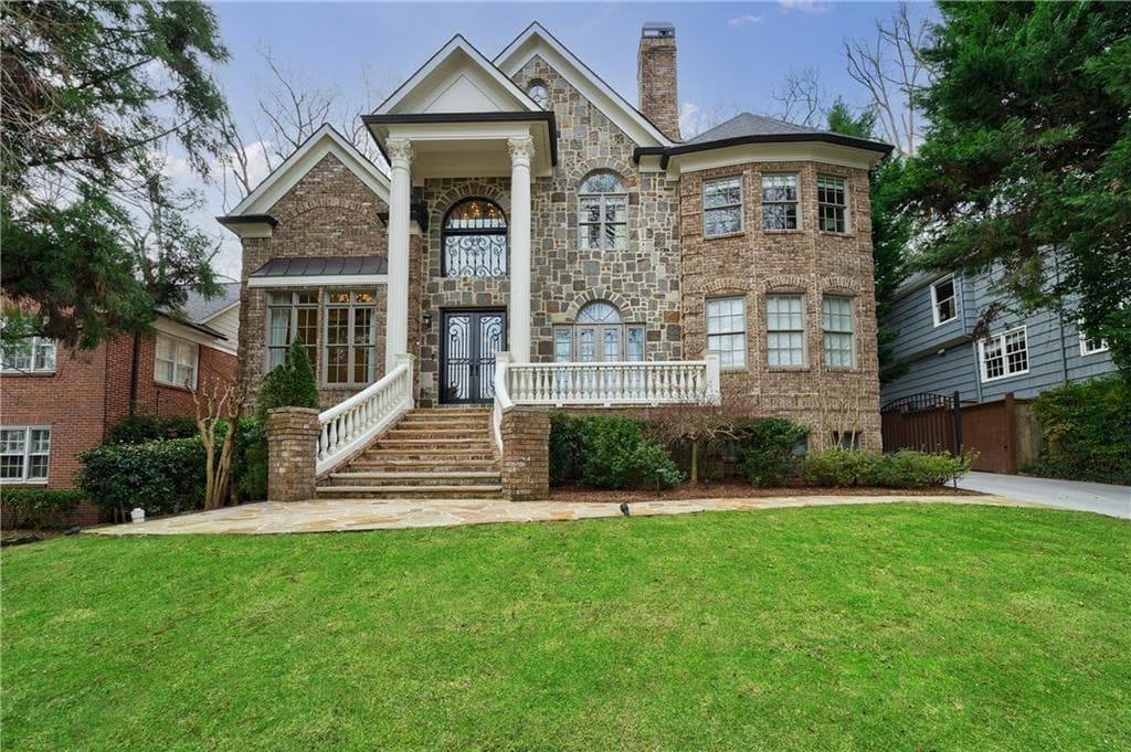 5 bedroom, 6 bathroom, 8,000 sq ft single family residence sold at 239 Beverly Road, Atlanta, GA 30309
