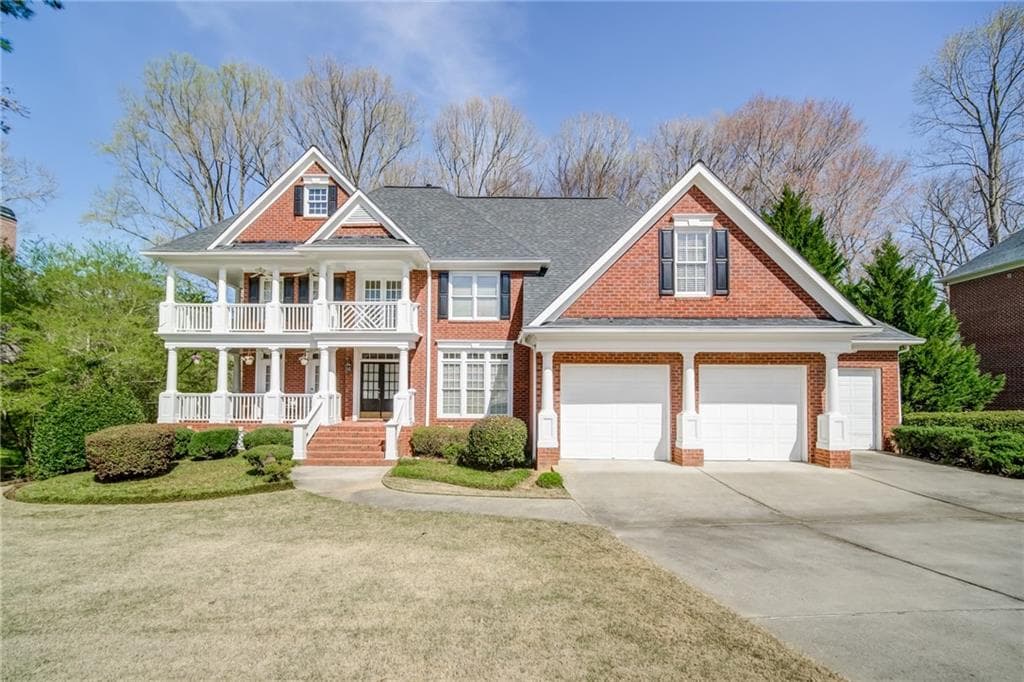 5 bedroom, 4 bathroom, 4,486 sq ft single family residence sold at 1393 Riverview Run Lane, Suwanee, GA 30024
