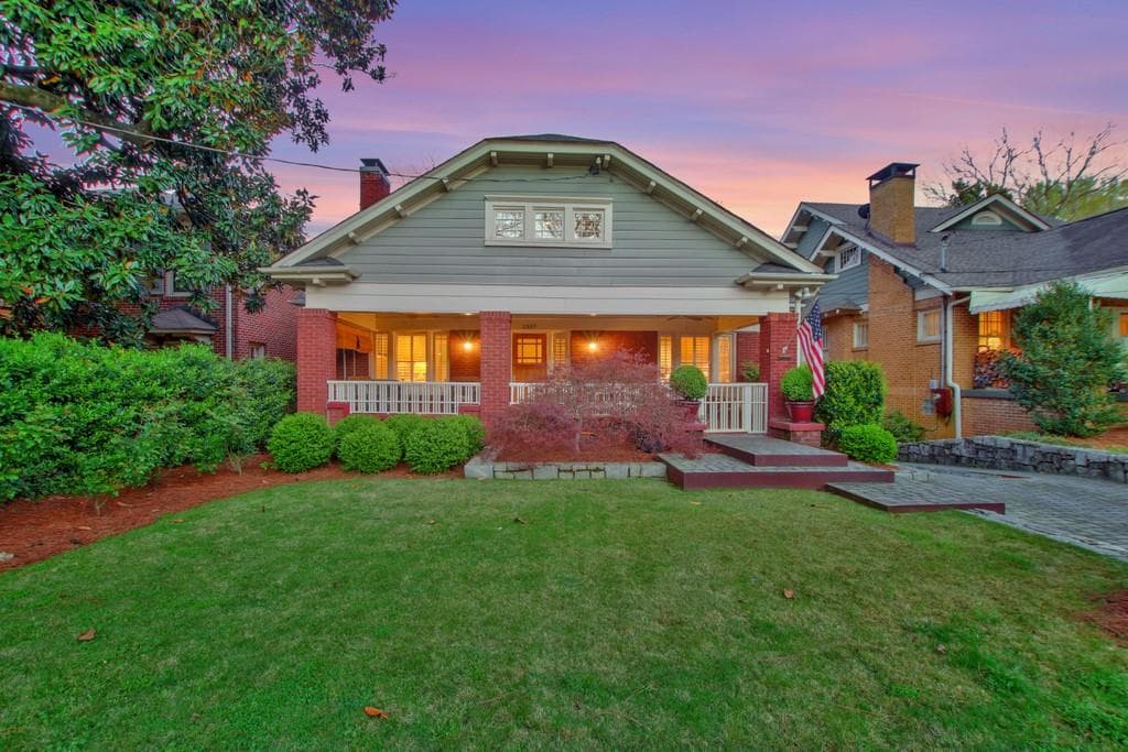 4 bedroom, 2 bathroom, 3,173 sq ft single family residence sold at 1307 N Highland Avenue, Atlanta, GA 30306