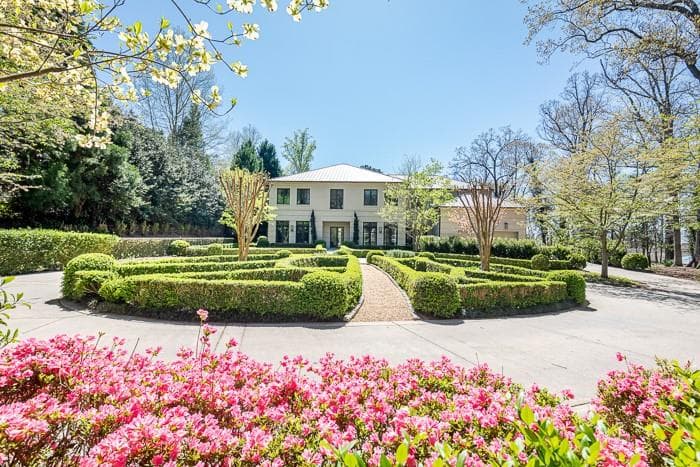 5 bedroom, 8 bathroom, 7,017 sq ft single family residence sold at 1500 W Wesley Road, Atlanta, GA 30327