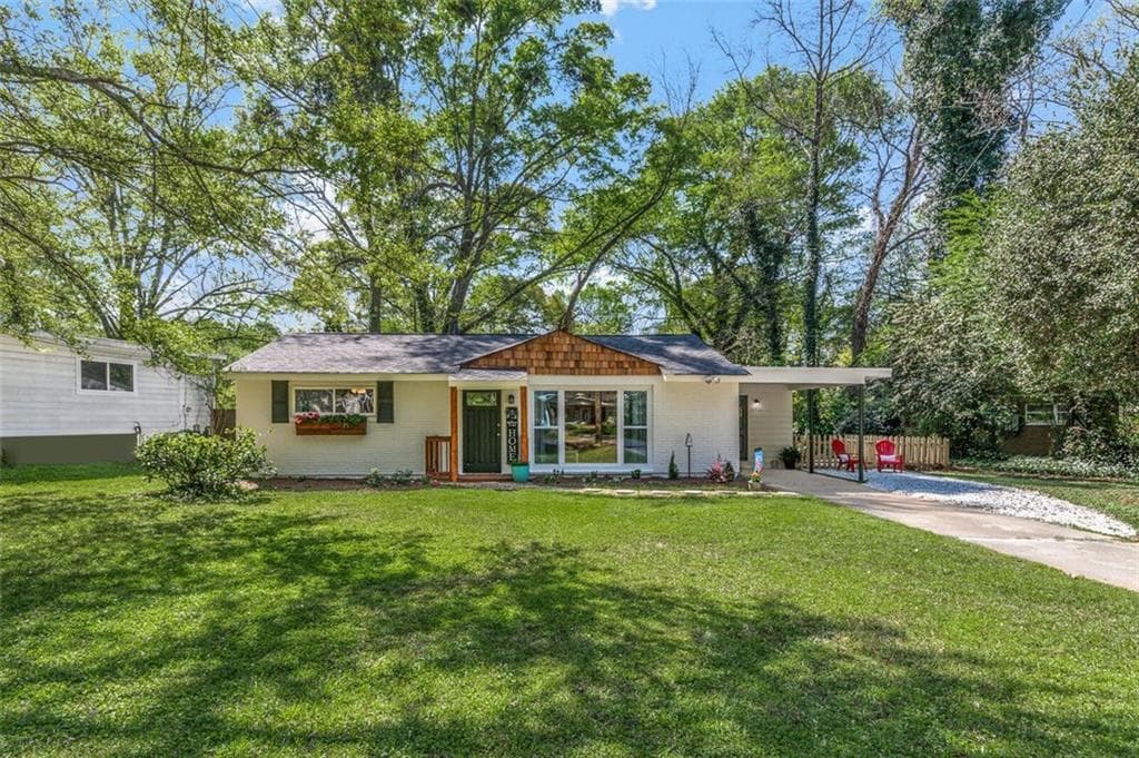 3 bedroom, 1 bathroom, 1,050 sq ft single family residence sold at 3095 BROOK Drive, Decatur, GA 30033