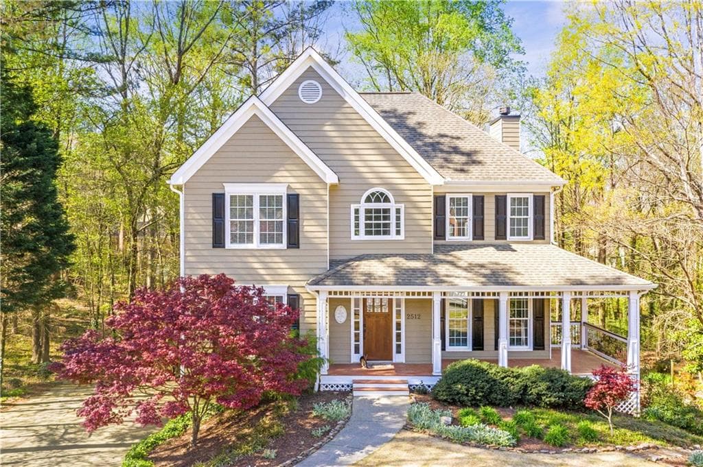 4 bedroom, 3 bathroom, 2,743 sq ft single family residence sold at 2512 Garden Plum Way, Woodstock, GA 30189