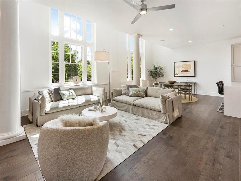3 bedroom, 3 bathroom, 2,455 sq ft townhouse sold at 1200 Ponce De Leon Avenue A5, Atlanta, GA 30306