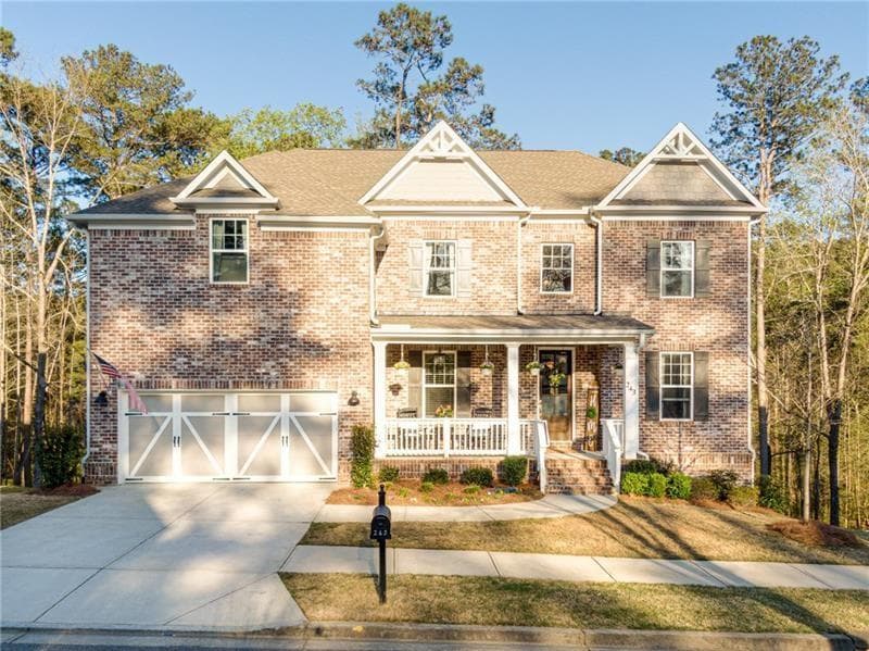 5 bedroom, 5 bathroom, 5,017 sq ft single family residence sold at 243 Harmony Lake Drive, Canton, GA 30115