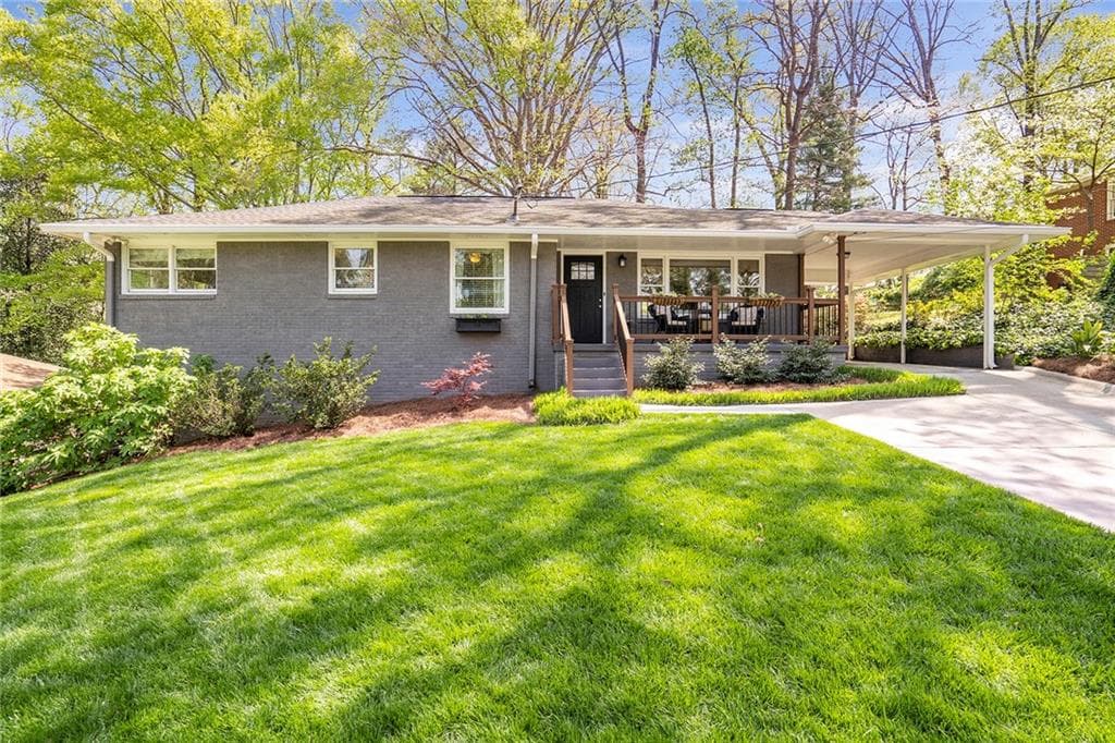 3 bedroom, 2 bathroom, 1,269 sq ft single family residence sold at 1281 Willivee Drive, Decatur, GA 30033