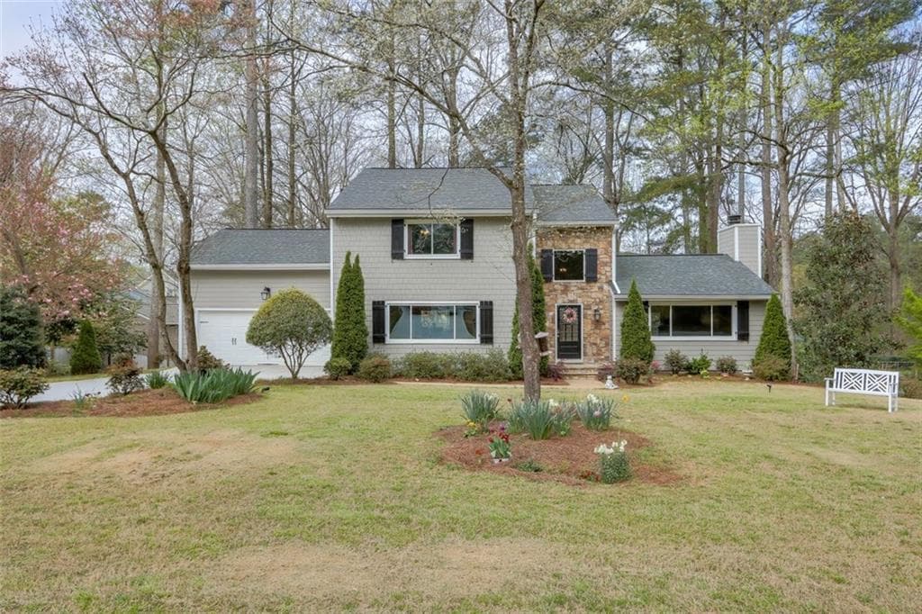 5 bedroom, 4 bathroom, 4,601 sq ft single family residence sold at 311 Cove Island Way, Marietta, GA 30067
