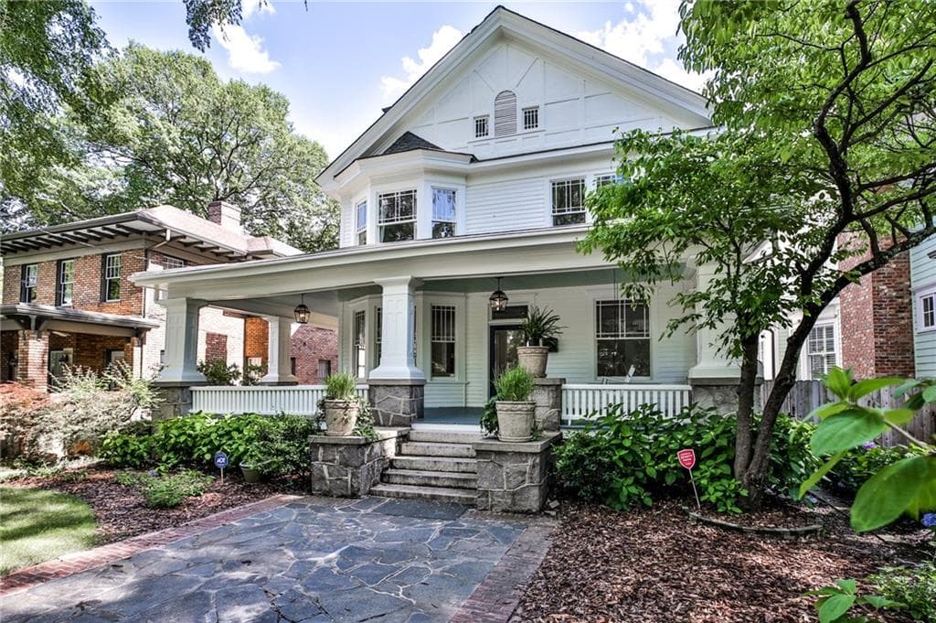 4 bedroom, 5 bathroom, 3,888 sq ft single family residence sold at 309 10th Street, Atlanta, GA 30309