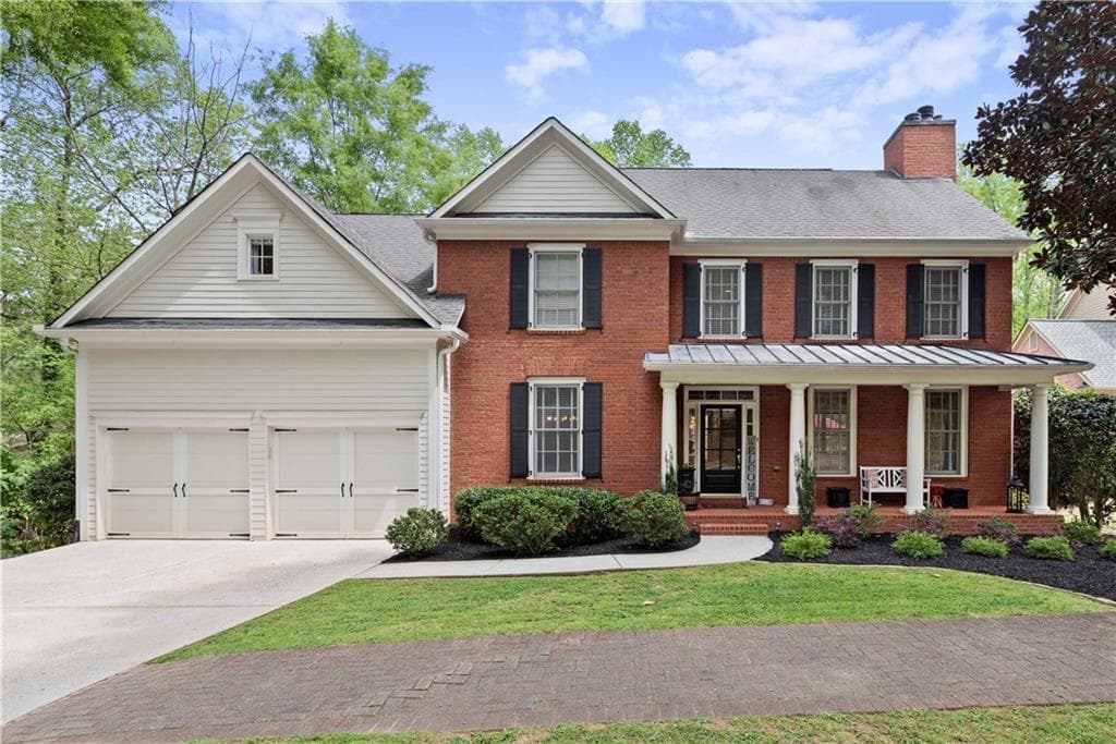 4 bedroom, 4 bathroom, 3,565 sq ft single family residence sold at 345 Chattahoochee Street, Roswell, GA 30075
