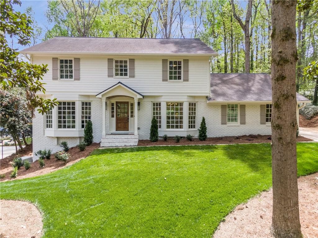 5 bedroom, 5 bathroom single family residence sold at 515 Bridgewater Drive, Atlanta, GA 30328