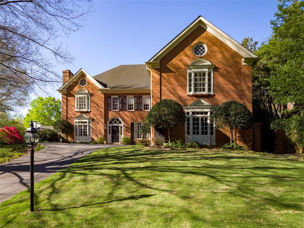 6 bedroom, 7 bathroom, 7,400 sq ft single family residence sold at 30 Overby Lane, Atlanta, GA 30327