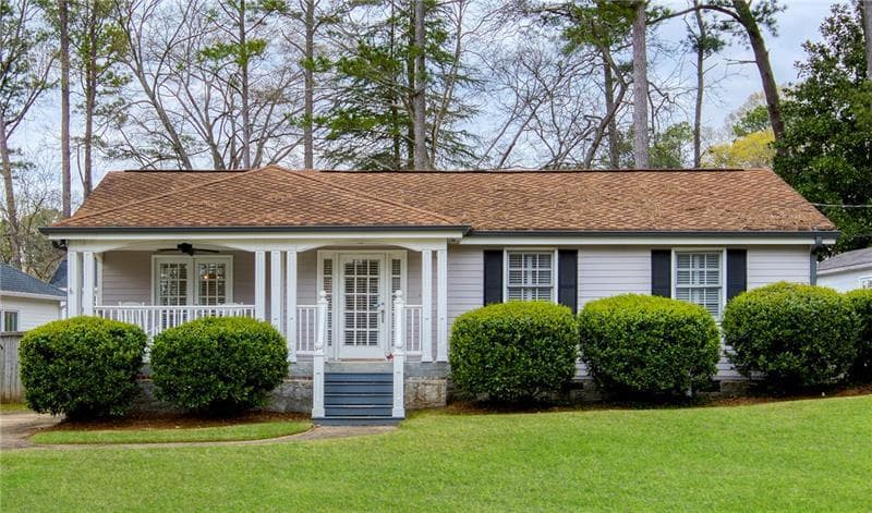3 bedroom, 2 bathroom, 1,800 sq ft single family residence sold at 1594 Trentwood Place, Brookhaven, GA 30319