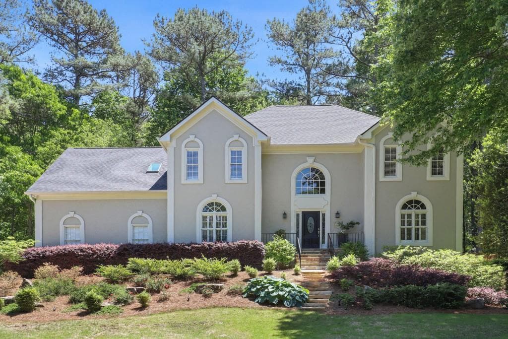 5 bedroom, 5 bathroom, 5,204 sq ft single family residence sold at 4256 Green Ridge Drive, Marietta, GA 30062