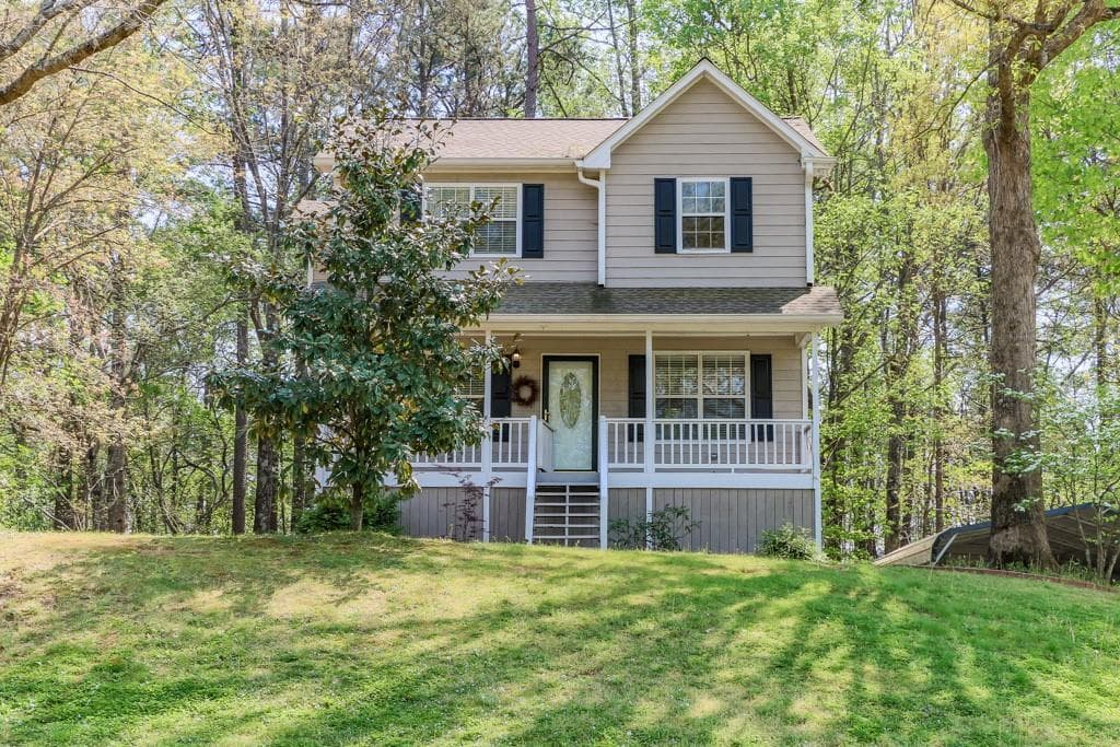 3 bedroom, 2 bathroom single family residence sold at 77 Remington Lane, Acworth, GA 30101