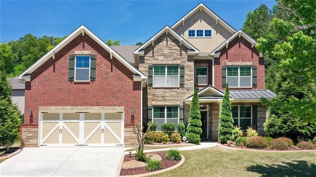 5 bedroom, 4 bathroom, 4,368 sq ft single family residence sold at 4325 Tivoli Way, Alpharetta, GA 30004