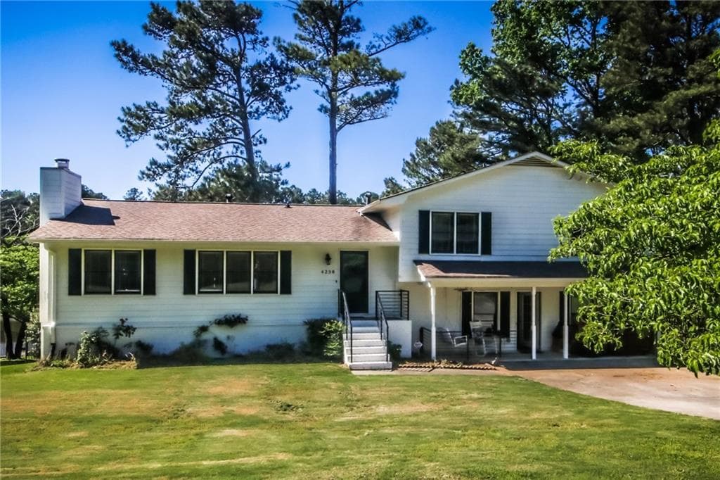 4 bedroom, 4 bathroom single family residence sold at 4238 Rocky Ledge Way, Snellville, GA 30039