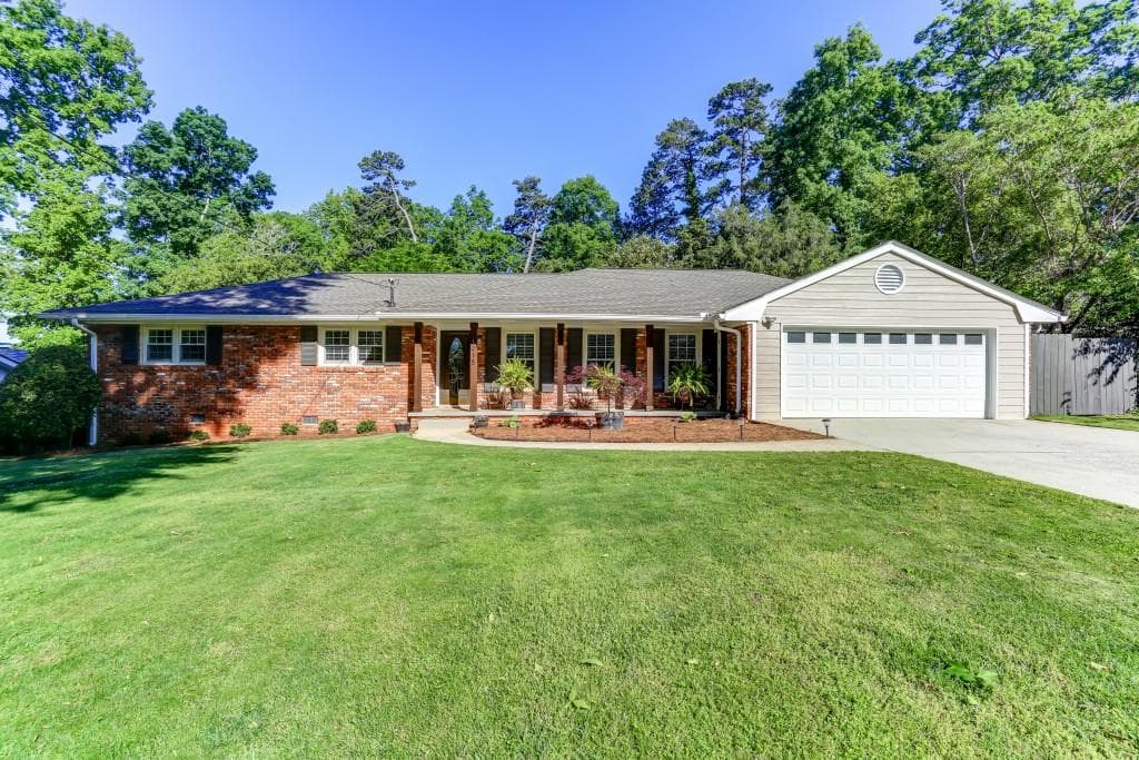 3 bedroom, 2 bathroom, 1,952 sq ft single family residence sold at 1918 Hebron Hills Drive, Tucker, GA 30084
