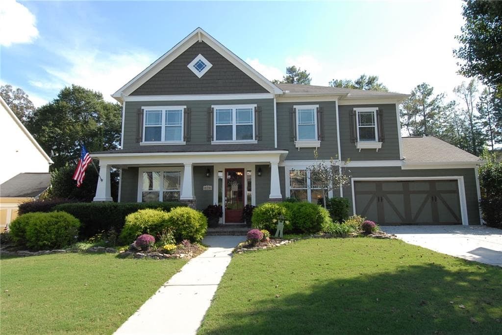 5 bedroom, 4 bathroom, 4,012 sq ft single family residence sold at 6130 Baybrook Trace, Hoschton, GA 30548