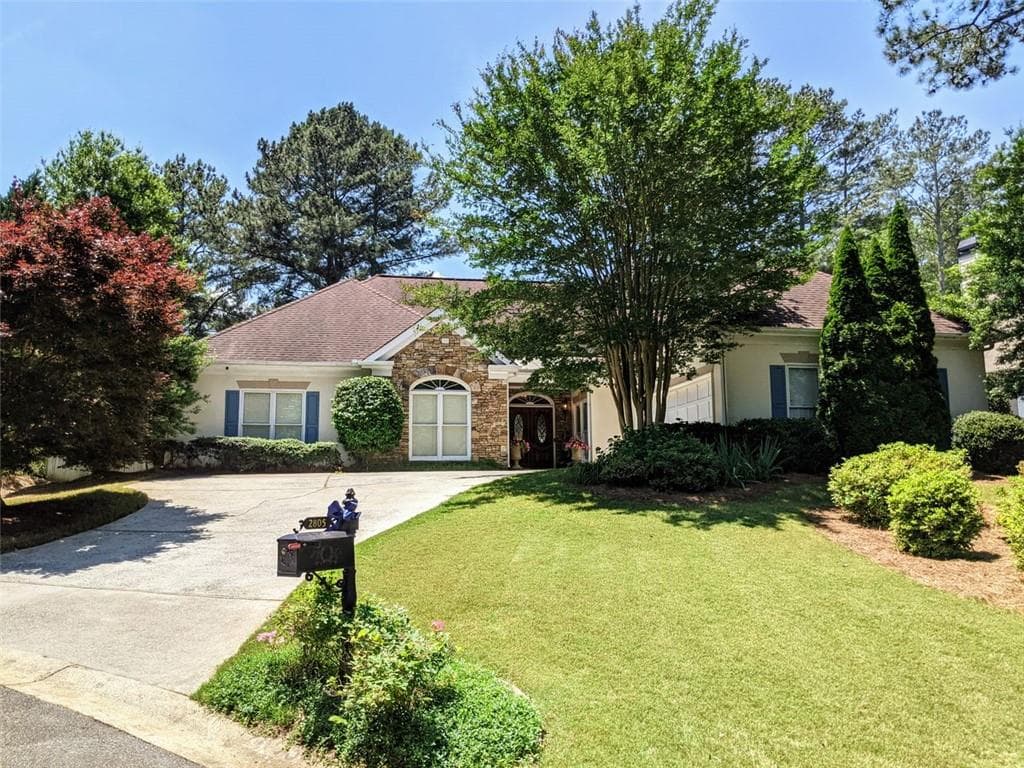 4 bedroom, 4 bathroom, 3,187 sq ft single family residence sold at 2805 Brisbane Court, Marietta, GA 30062