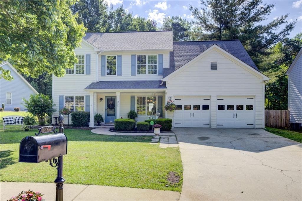 4 bedroom, 3 bathroom, 2,298 sq ft single family residence sold at 366 Silverthorn Drive, Marietta, GA 30064