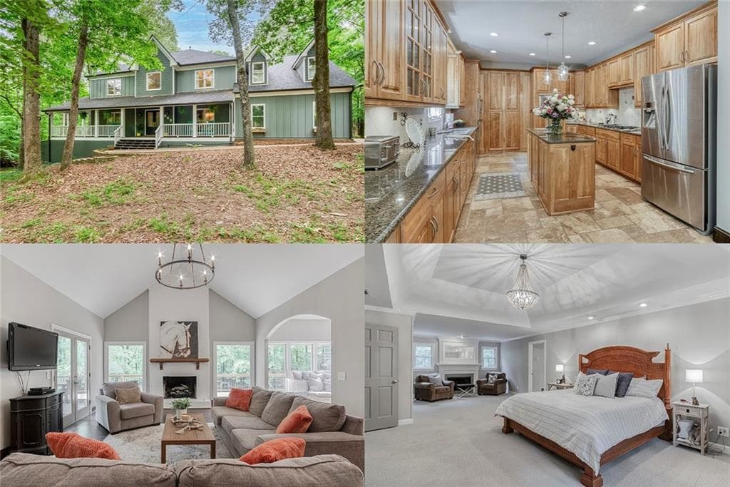 5 bedroom, 4 bathroom, 5,952 sq ft single family residence sold at 592 CHILHOE Drive, Canton, GA 30115