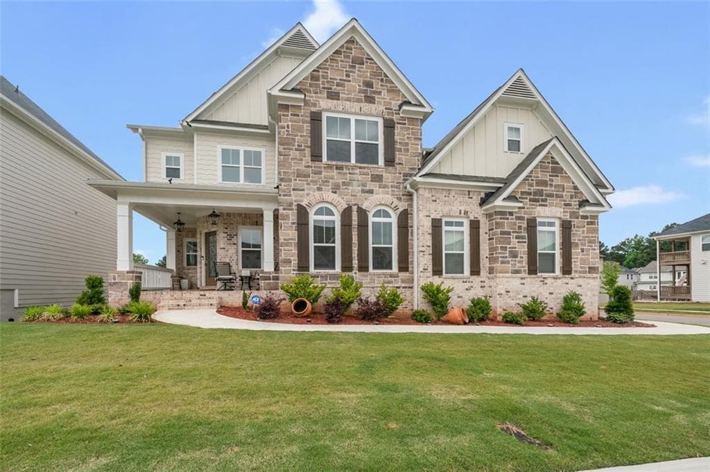 5 bedroom, 5 bathroom, 3,350 sq ft single family residence sold at 501 Coachman Circle, Canton, GA 30115