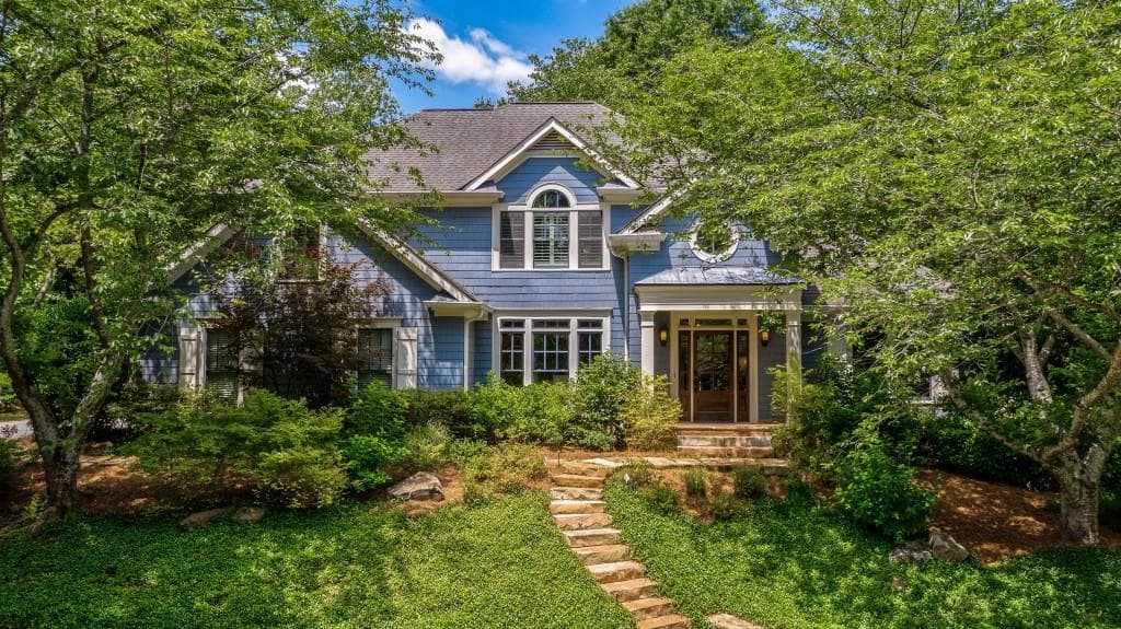 5 bedroom, 5 bathroom, 5,992 sq ft single family residence sold at 4502 Lake Forrest Drive, Atlanta, GA 30342