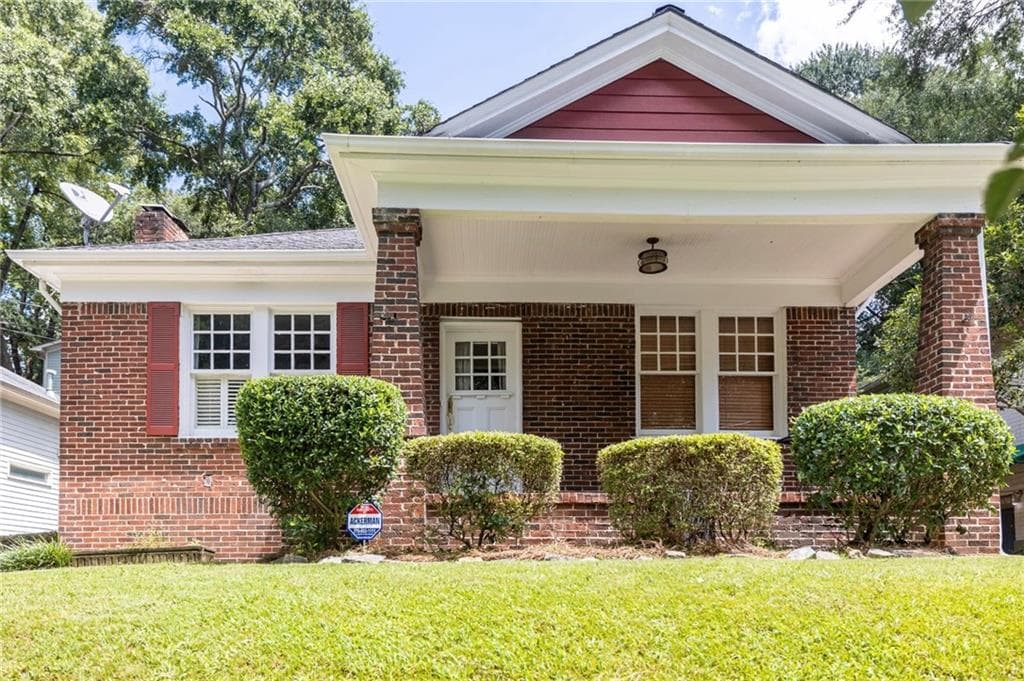3 bedroom, 1 bathroom single family residence sold at 659 Somerset Terrace, Atlanta, GA 30306