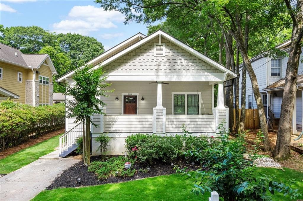 3 bedroom, 2 bathroom, 1,661 sq ft single family residence sold at 184 Hutchinson Street, Atlanta, GA 30307