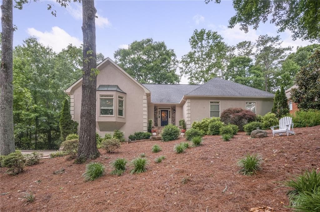 4 bedroom, 4 bathroom, 3,202 sq ft single family residence sold at 3291 Coachman's Way, Roswell, GA 30075
