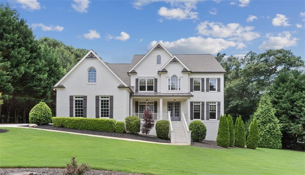 6 bedroom, 5 bathroom, 5,760 sq ft single family residence sold at 1003 Colonnade Way, Milton, GA 30004