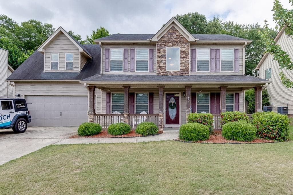 4 bedroom, 3 bathroom, 2,090 sq ft single family residence sold at 1465 Dillard Heights Drive, Bethlehem, GA 30620