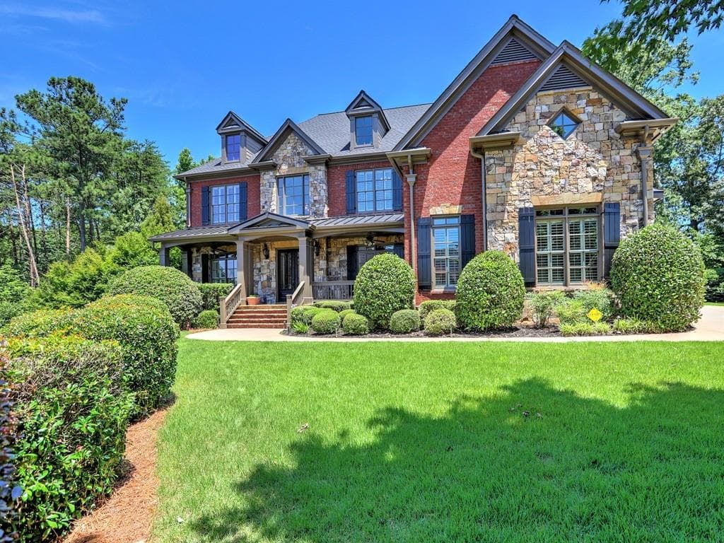6 bedroom, 5 bathroom, 7,782 sq ft single family residence sold at 4047 Chapel Grove Drive, Marietta, GA 30062