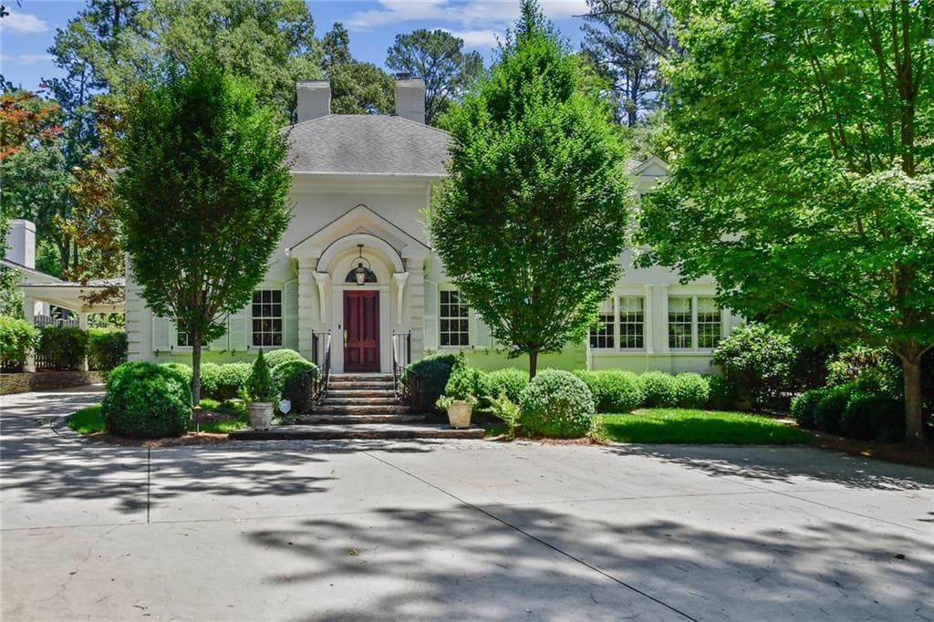 5 bedroom, 6 bathroom, 6,507 sq ft single family residence sold at 4187 Club Drive, Atlanta, GA 30319
