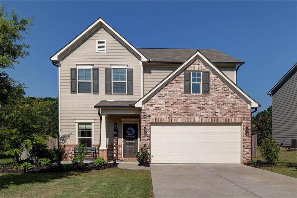 4 bedroom, 3 bathroom, 2,445 sq ft single family residence sold at 4160 Pleasant Woods Drive, Cumming, GA 30028