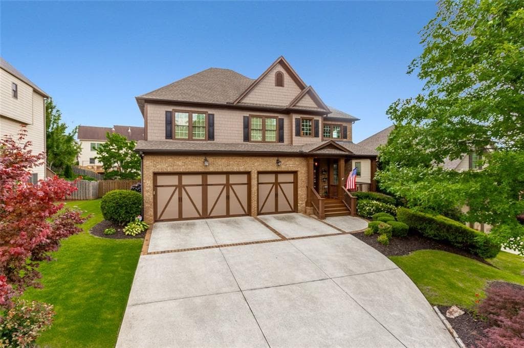 4 bedroom, 4 bathroom, 5,600 sq ft single family residence sold at 2755 Cezanne Lane, Cumming, GA 30041