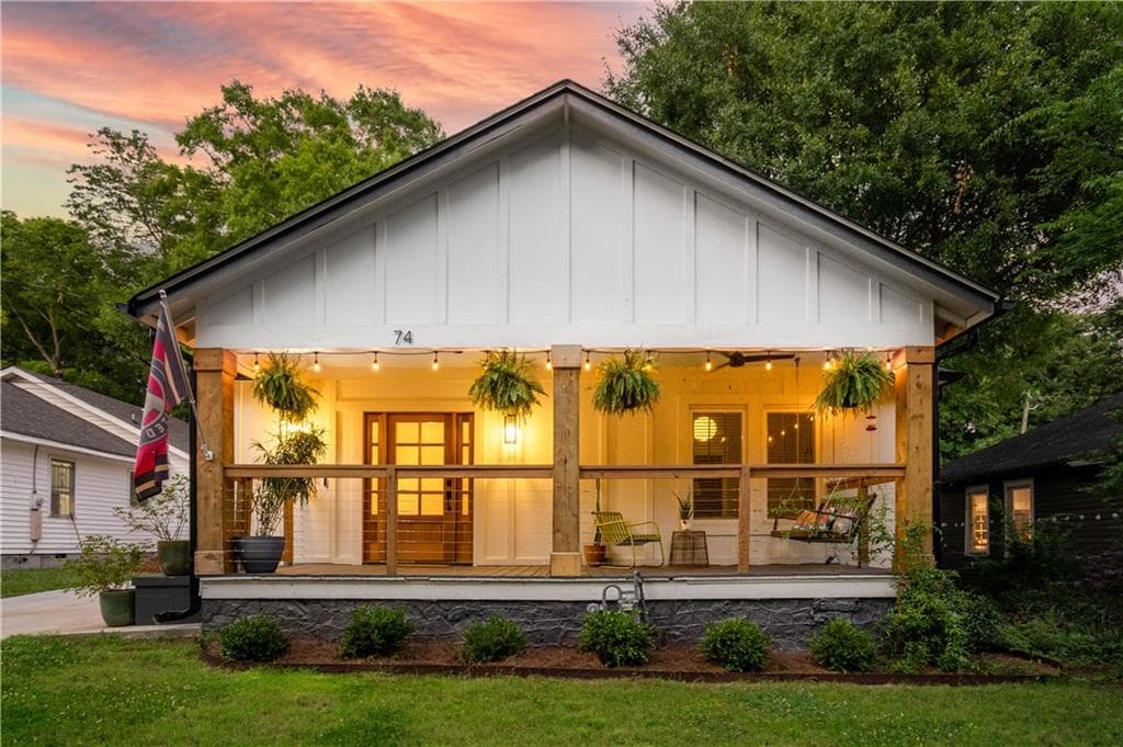 4 bedroom, 2 bathroom, 2,313 sq ft single family residence sold at 74 Whitefoord Avenue, Atlanta, GA 30317