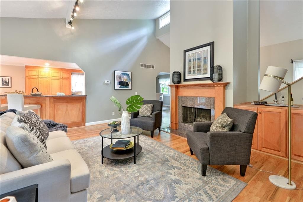 4 bedroom, 3 bathroom, 2,250 sq ft single family residence sold at 4573 Blue Spruce Lane, Marietta, GA 30062