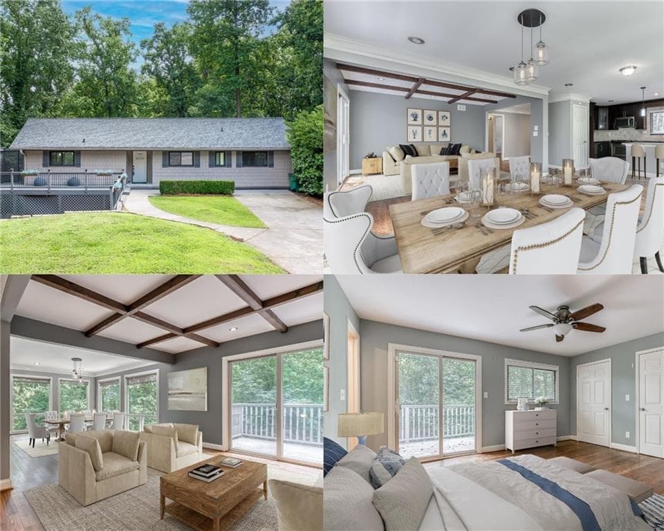 4 bedroom, 3 bathroom, 1,635 sq ft single family residence sold at 5583 BENTON WOODS Drive, Atlanta, GA 30342