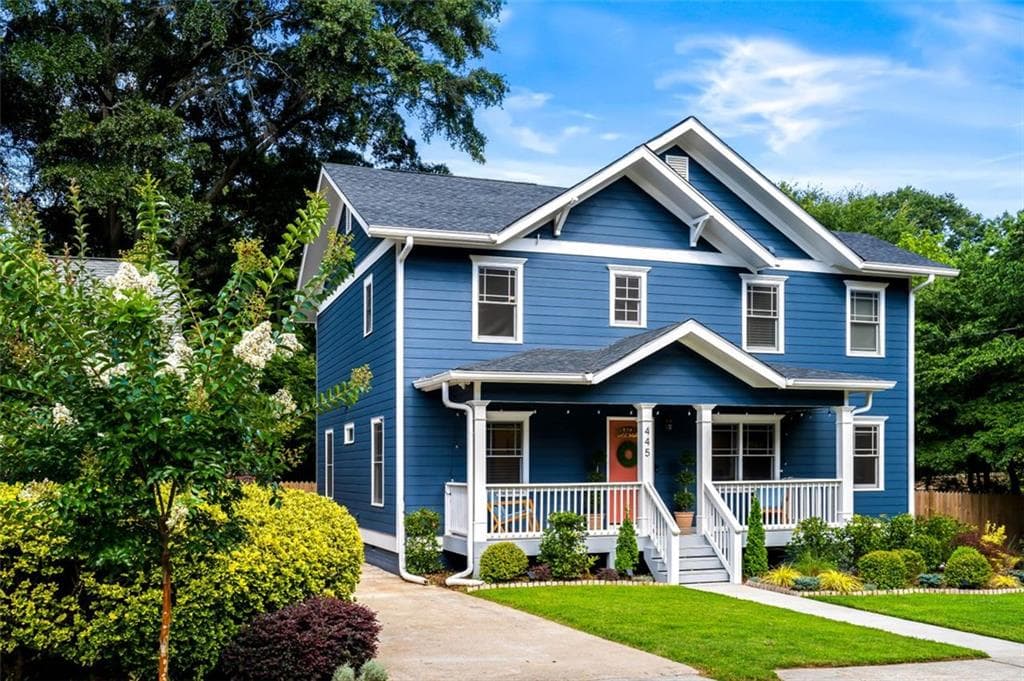 4 bedroom, 3 bathroom, 2,000 sq ft single family residence sold at 445 Blake Avenue, Atlanta, GA 30316