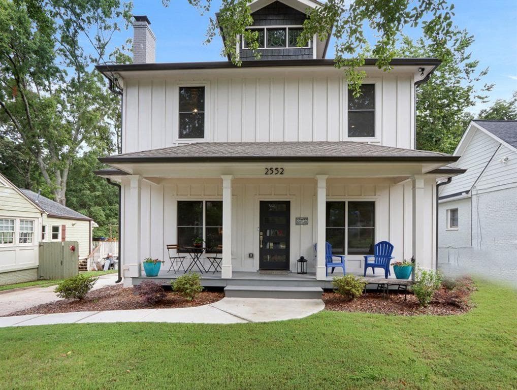 4 bedroom, 3 bathroom, 2,150 sq ft single family residence sold at 2552 Knox Street, Atlanta, GA 30317