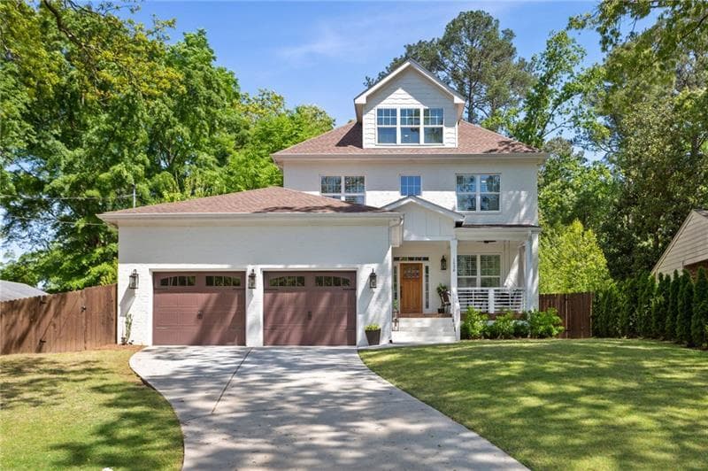 5 bedroom, 5 bathroom, 5,200 sq ft single family residence sold at 1638 Richwood Drive, Brookhaven, GA 30319